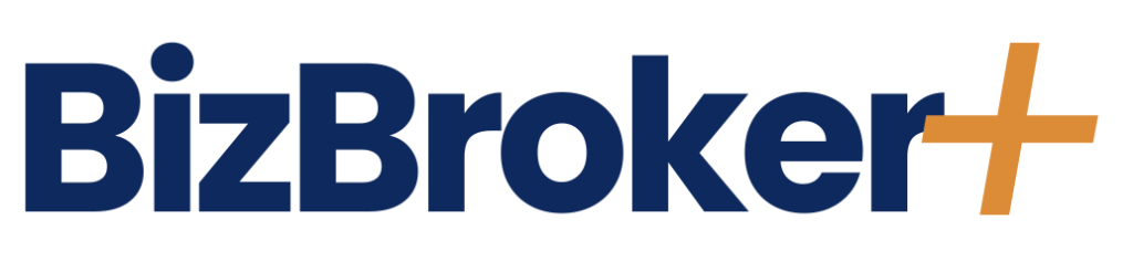 Bizbroker+ Logo (blue)